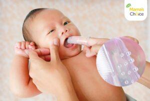 cara melegakan bayi tumbuh gigi