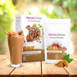 Mama's Choice Almond Milk Booster - cara banyakkan susu badan