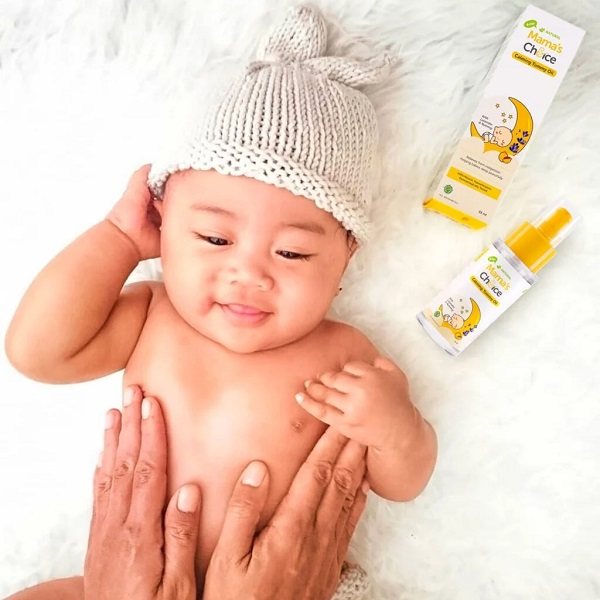 Solusi Kembung Perut Pada Bayi: Mama's Choice Baby Calming Tummy Oil