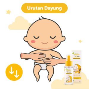 cara urut bayi colic - urutan dayung